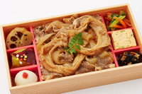 本場沖縄麩を使ったあふそや特製牛丼弁当